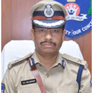 V.C.Sajjanar IPS., (Commissioner of Police at Cyberabad Police)